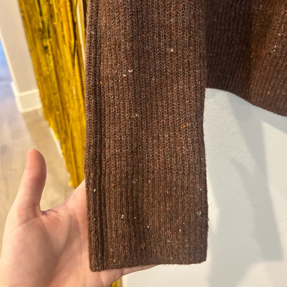Speckled Brown Old Navy Sweater - Picture 2 of 3